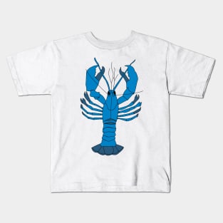 Blue Lobster Kids T-Shirt